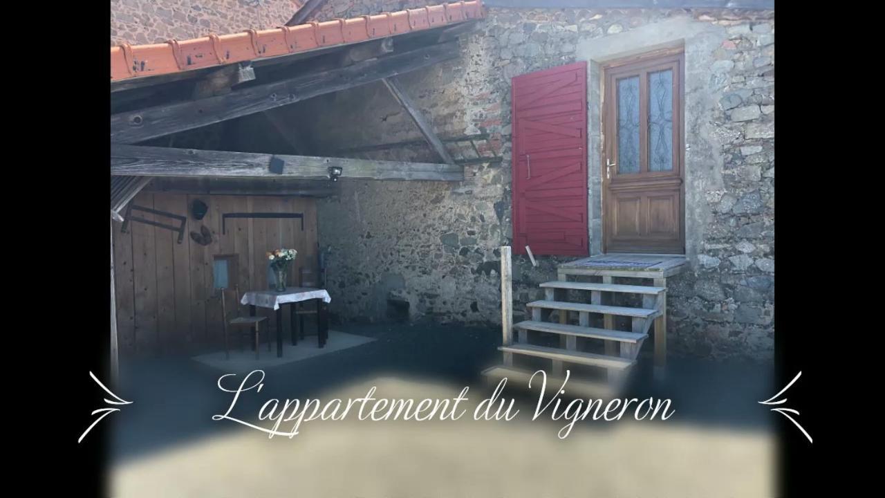 L'Appartement Du Vigneron Cordelle Bagian luar foto